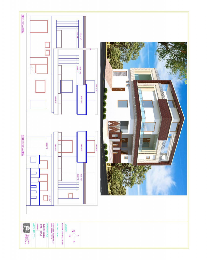 2D AND 3D ELEVATION 