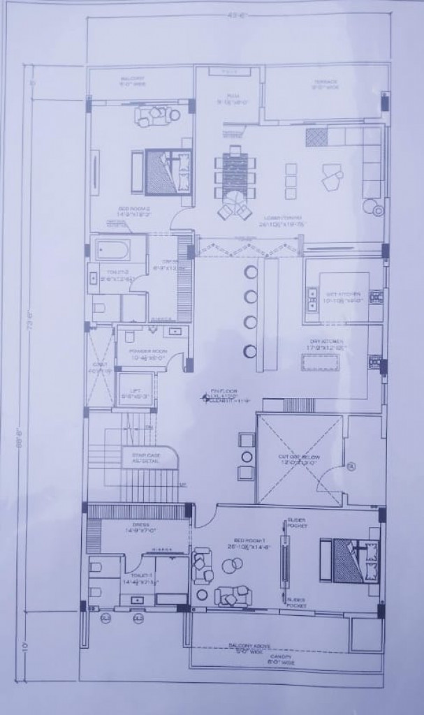 Floor Plan Designs for Residential House