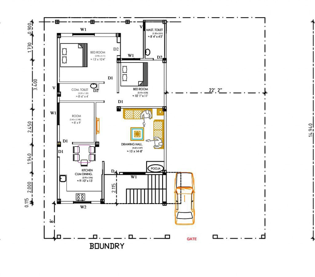 Residential Floor Plan 