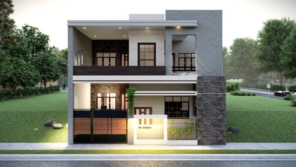 duplex elevation designs 