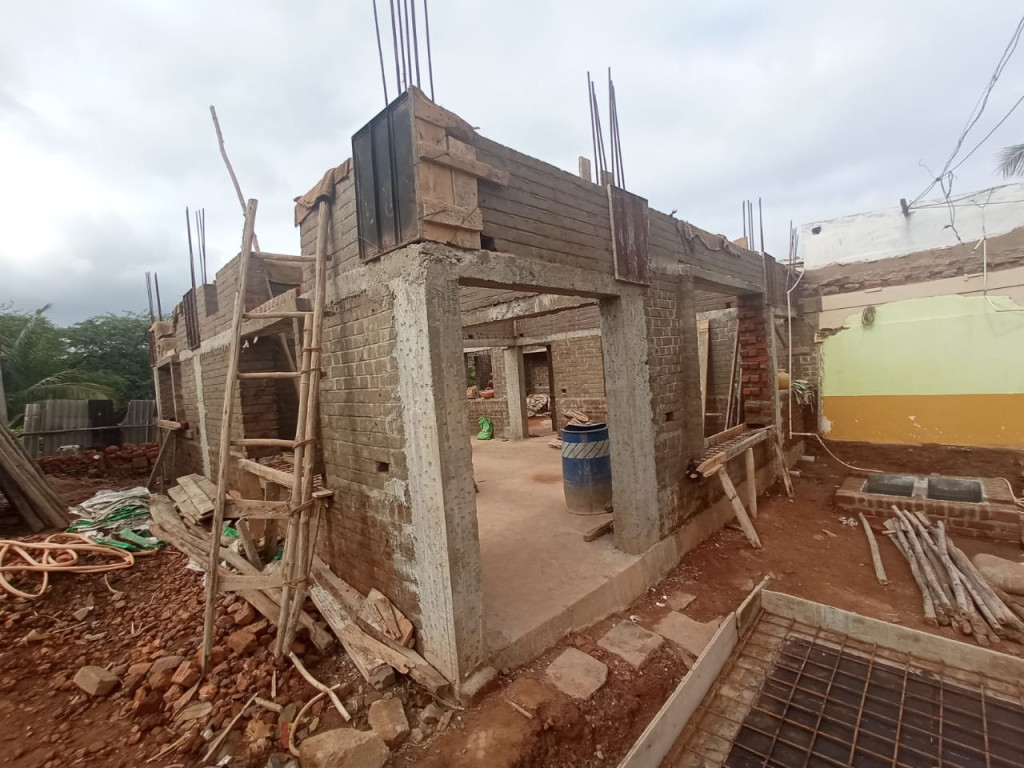 house construction site 