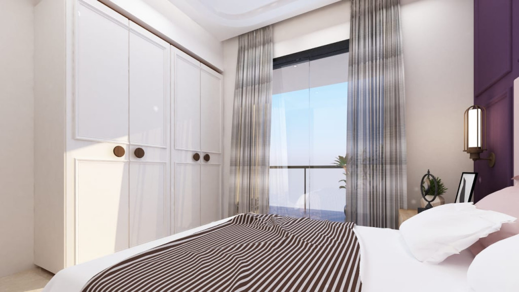 Bedroom wardrobe interior