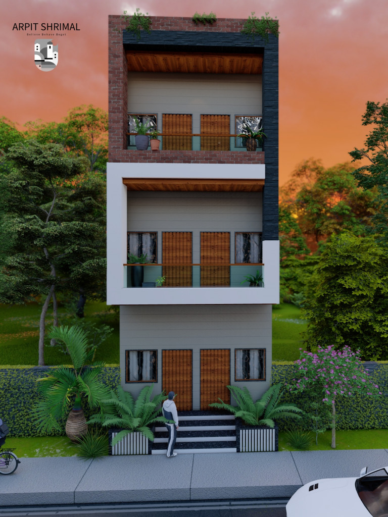 triplex elevation designs