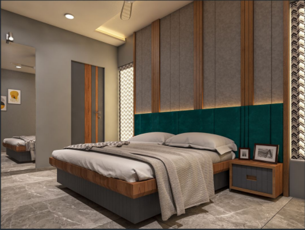 Residential Bedroom Interior