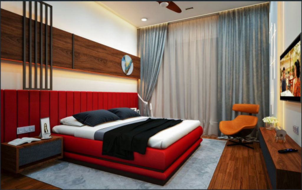 Residential Bedroom Interior