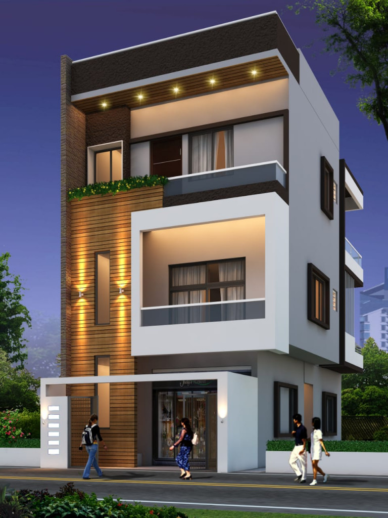 triplex elevation designs