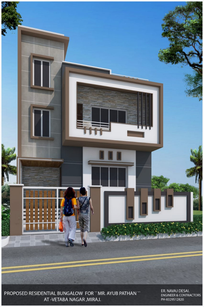 Duplex House Elevation Designs