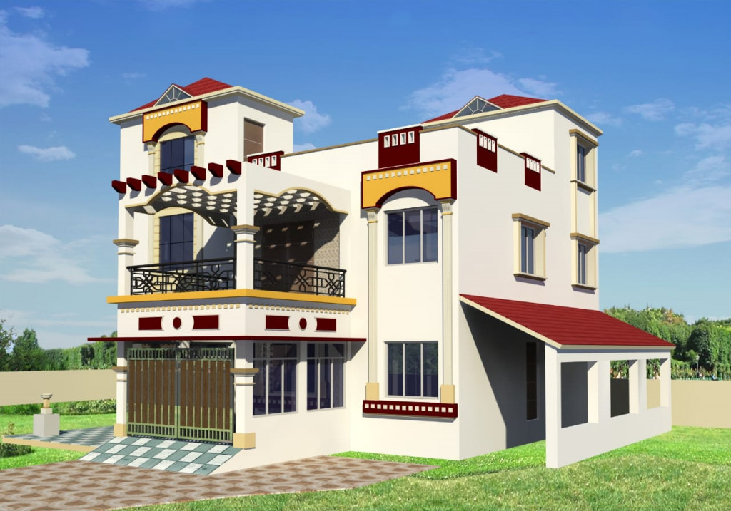 Duplex House Elevation Designs