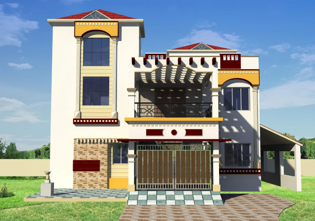 Duplex House Elevation Designs