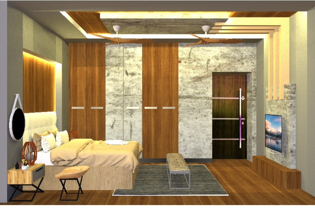 Residential Bedroom Interior