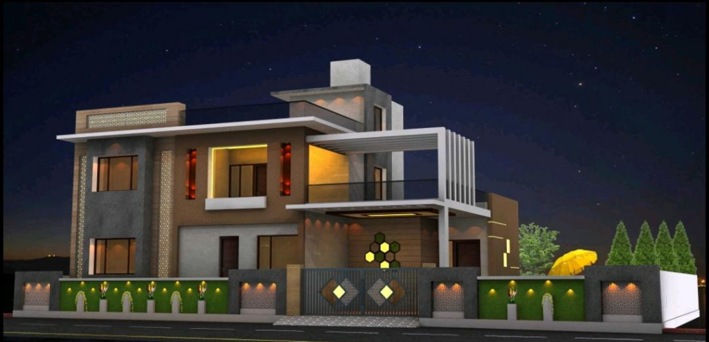 Duplex House Elevation Designs