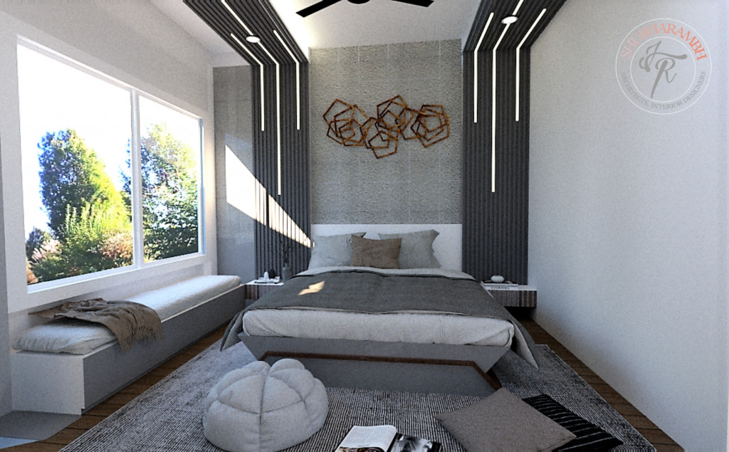 Master bedroom interior