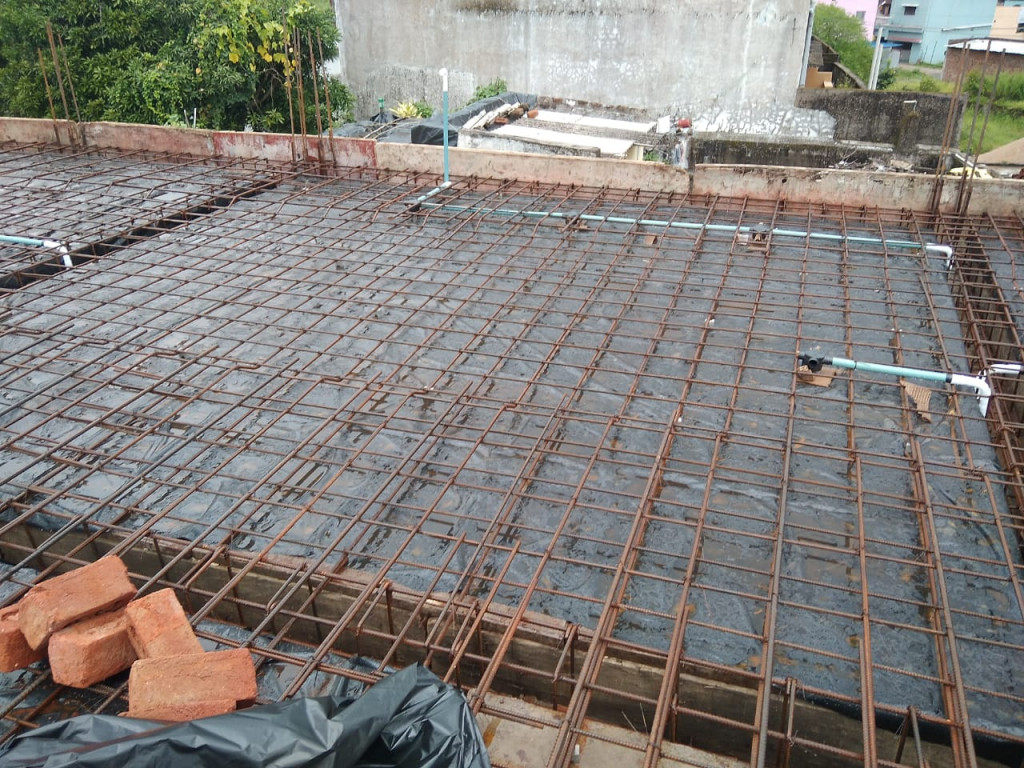 Slab Construction Site