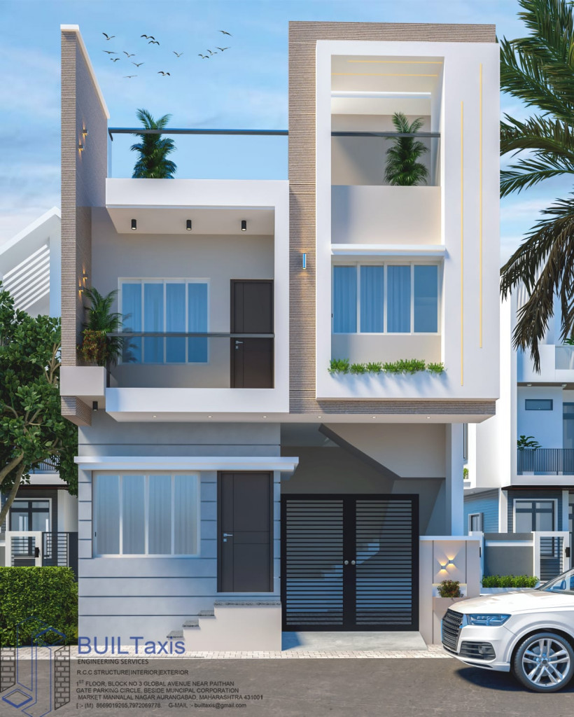 Duplex House Elevation Designs