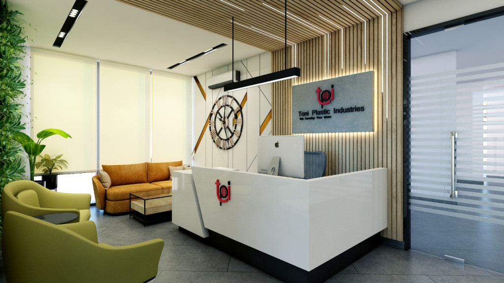 Reception Area Interior Designs