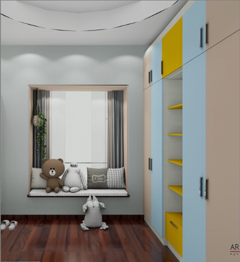 Kids Room Wardrobe Interior