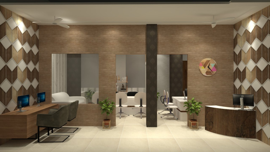 Reception Area Interior Designs