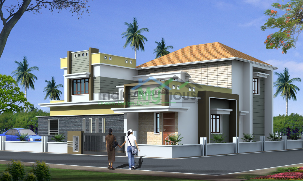 Buy 33x50 House Plan | 33 by 50 Elevation Design | Plot Area Naksha