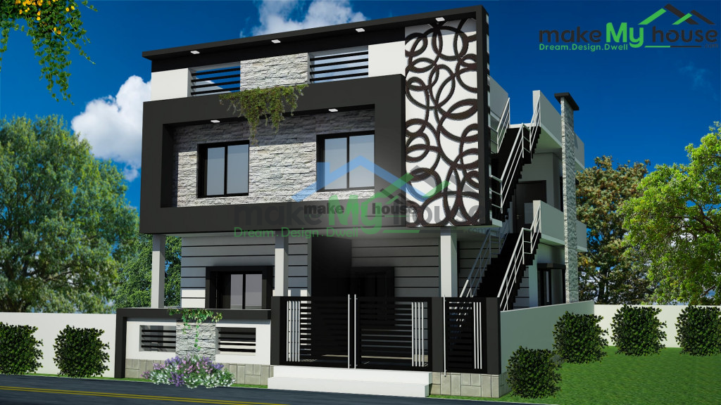 Buy 30x50 House Plan | 30 by 50 Elevation Design | Plot Area Naksha