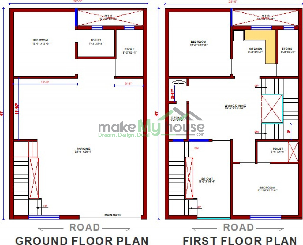 buy-26x41-house-plan-26-by-41-elevation-design-plot-area-naksha