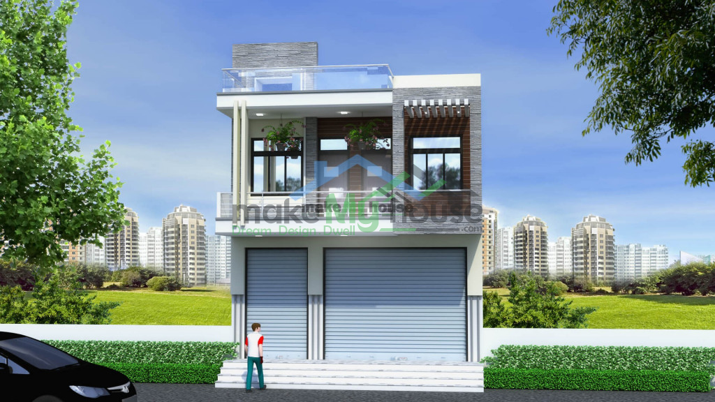 25x80-modern-house-plan-house-plan-7x24-meters-with-4-rooms-25-by-80-ka-naksha-youtube