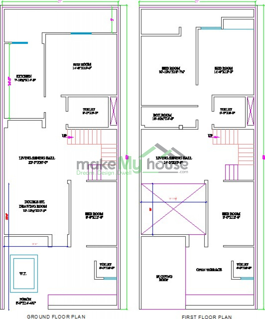 buy-23x60-house-plan-23-by-60-elevation-design-plot-area-naksha