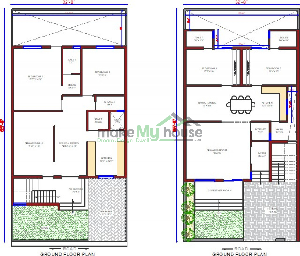 buy-32x65-house-plan-32-by-65-elevation-design-plot-area-naksha