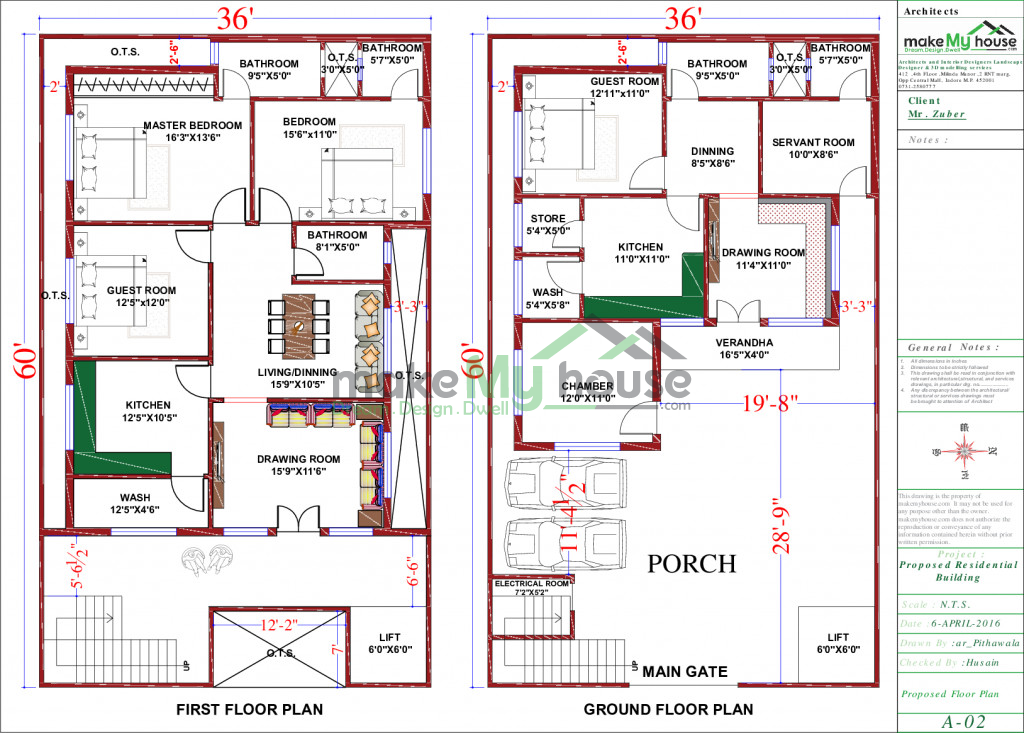 36x60 Home Plan 2160 Sqft Home Design 2 Story Floor Plan