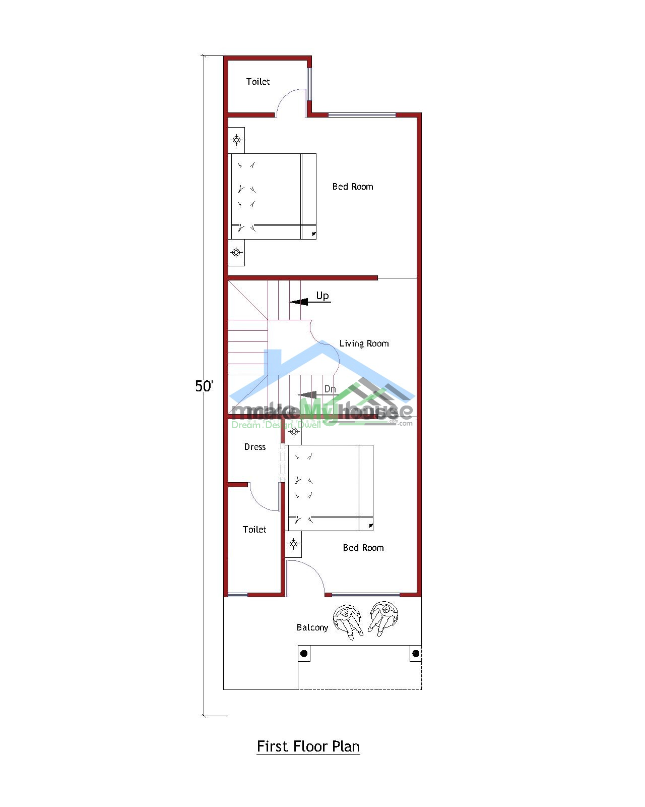 Fastest 15 50 House Plan Ground Floor