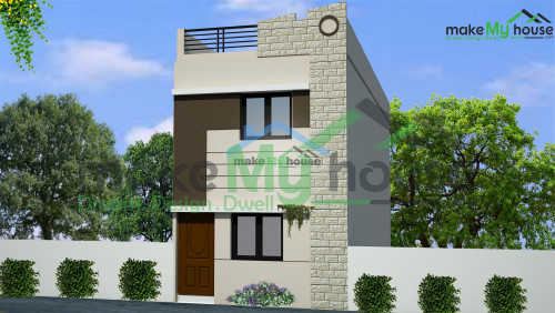 Buy 16x50 House Plan 16 By 50 Elevation Design Plot Area Naksha