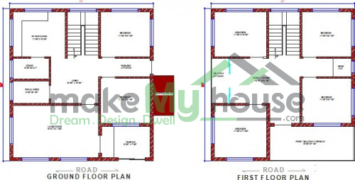 Buy 32x34 House Plan 32 By 34 Front Elevation Design 10sqrft Home Naksha