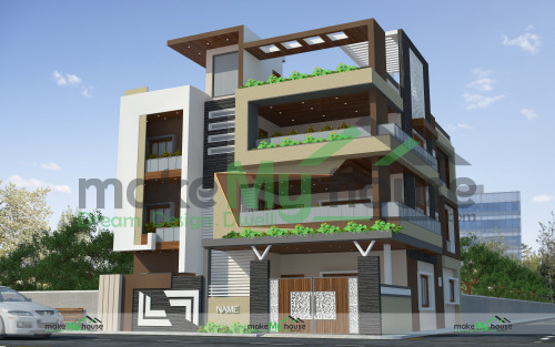 G+2 Elevation Design