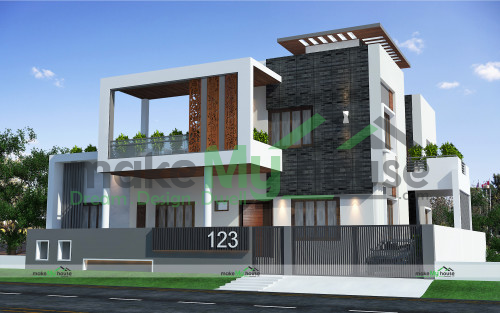 Duplex 3d Elevation Design