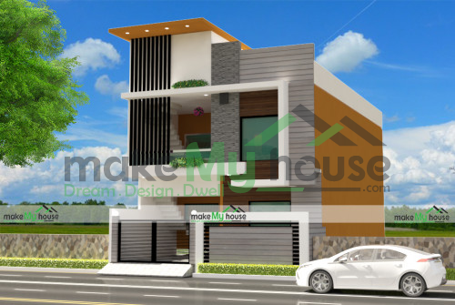 Duplex 3d Elevation Design