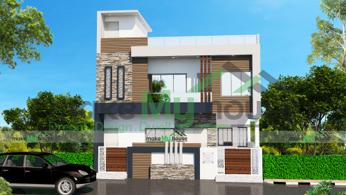 Duplex 3d Elevation Design 