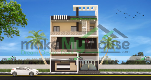 Triplex 3d Elevation Design