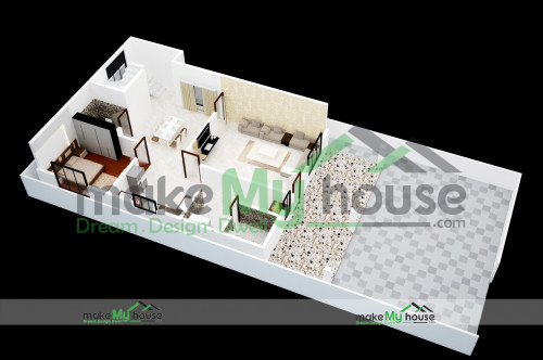 Duplex Cut section Plan