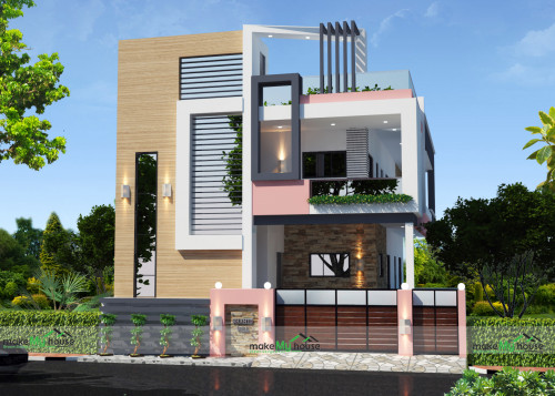 24ft x 40ft 3D House Design