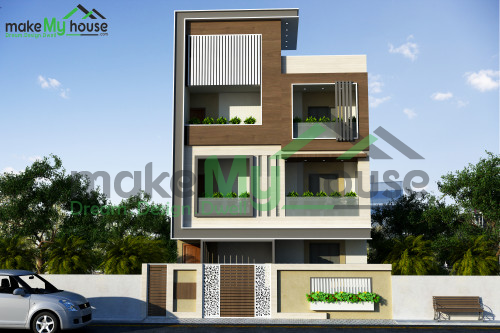 Triplex 3d Elevation