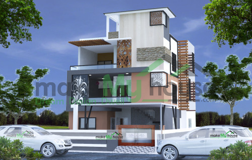 Triplex 3d Elevation