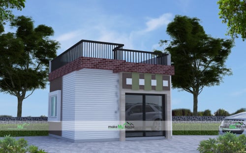 Simplex 3D House Design
