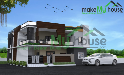 Duplex 3d Elevation