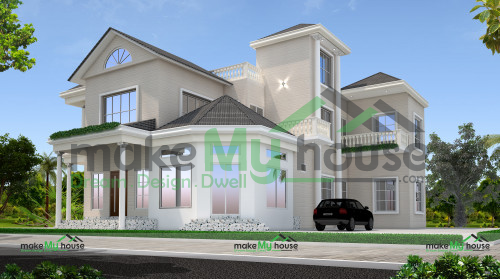 Duplex elevation designing 