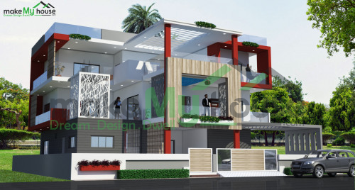 3 Story Elevation Design 