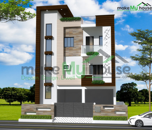 3 Story Elevation Design 