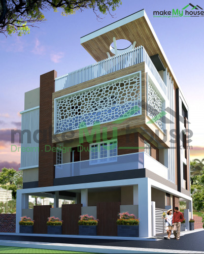 3 Story Elevation Design  