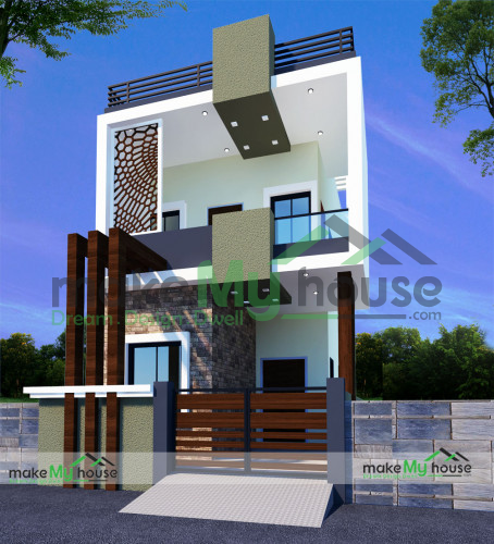 Duplex 3D Elevation