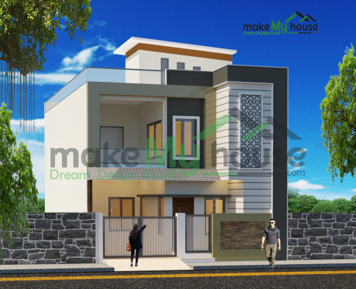 Duplex 3D Elevation