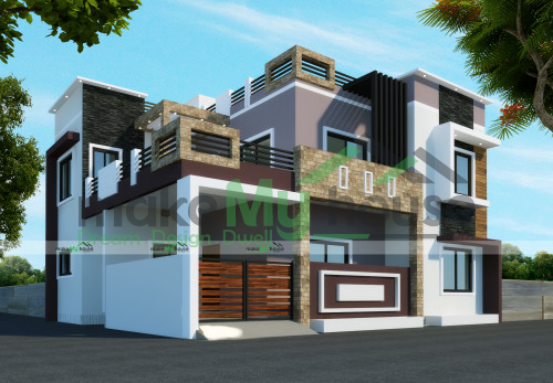 Duplex 3D Elevation