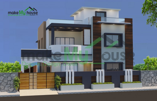 Duplex 3D Elevation